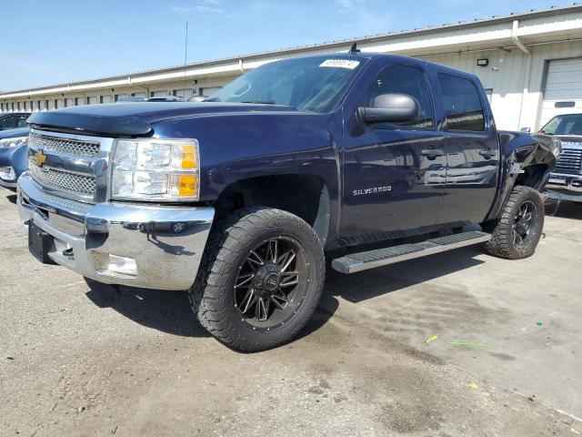 3GCPKSE7XCG252803 - 2012 CHEVROLET SILVERADO K1500 LT BLACK photo 1