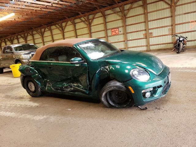 3VW517AT6HM813756 - 2017 VOLKSWAGEN BEETLE S/SE GREEN photo 4