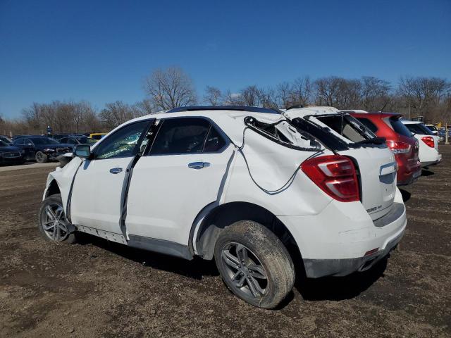 2GNFLGE39H6159445 - 2017 CHEVROLET EQUINOX PREMIER WHITE photo 2