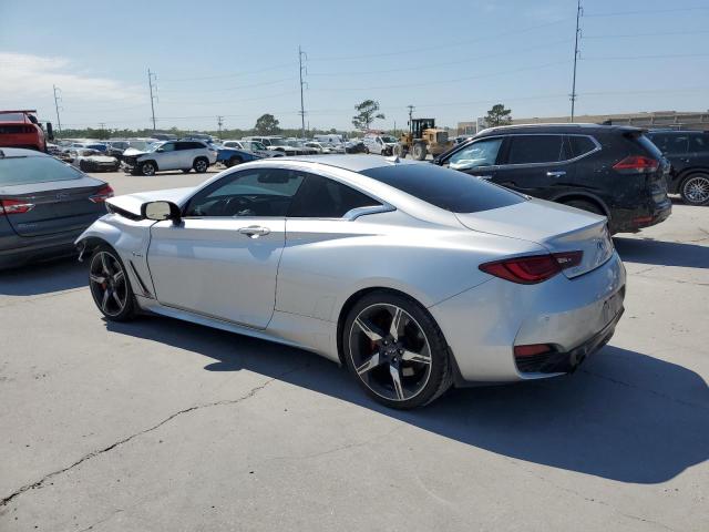 JN1FV7EL4KM440003 - 2019 INFINITI Q60 RED SPORT 400 SILVER photo 2