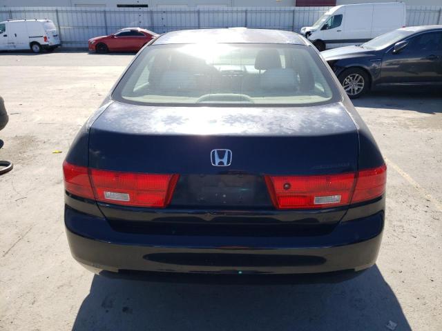 1HGCM56705A072516 - 2005 HONDA ACCORD EX BLACK photo 6