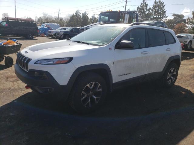 1C4PJMBB9HW528355 - 2017 JEEP CHEROKEE TRAILHAWK WHITE photo 1