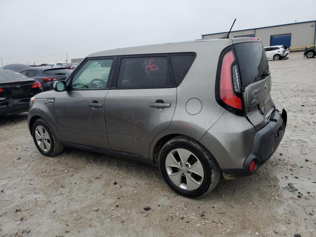 KNDJN2A28F7134983 - 2015 KIA SOUL GRAY photo 2