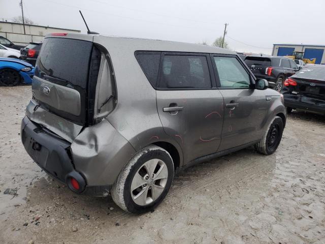 KNDJN2A28F7134983 - 2015 KIA SOUL GRAY photo 3