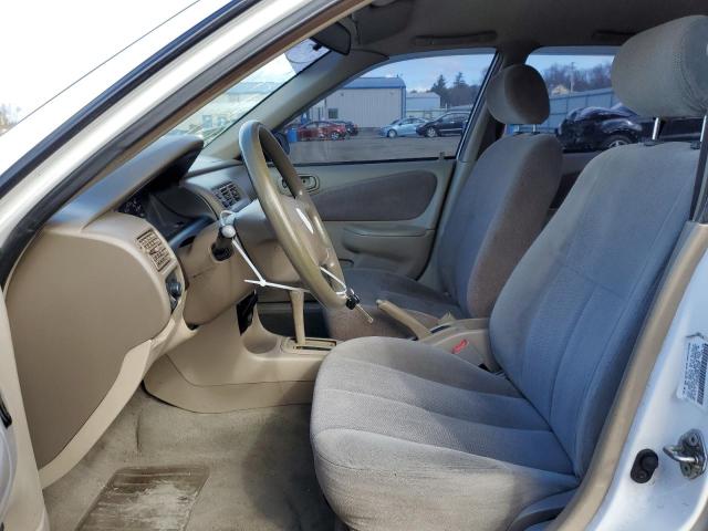 1Y1SK52812Z426258 - 2002 CHEVROLET GEO PRIZM BASE WHITE photo 7