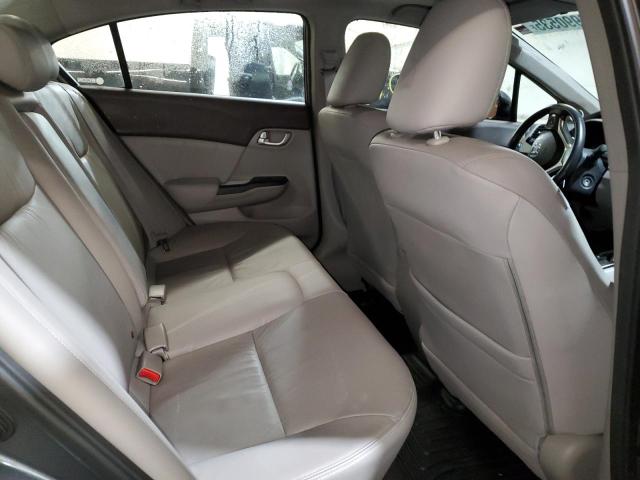 2HGFB2F99CH504800 - 2012 HONDA CIVIC EXL GRAY photo 10