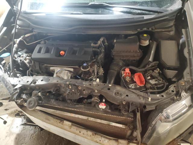 2HGFB2F99CH504800 - 2012 HONDA CIVIC EXL GRAY photo 11
