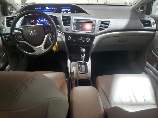 2HGFB2F99CH504800 - 2012 HONDA CIVIC EXL GRAY photo 8