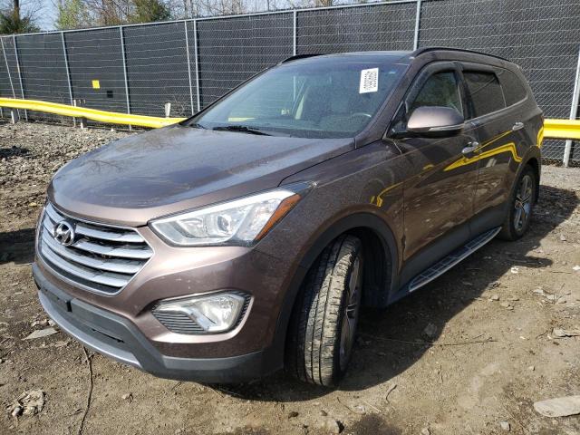 KM8SRDHF6EU086022 - 2014 HYUNDAI SANTA FE GLS BROWN photo 1