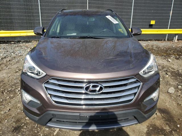 KM8SRDHF6EU086022 - 2014 HYUNDAI SANTA FE GLS BROWN photo 5