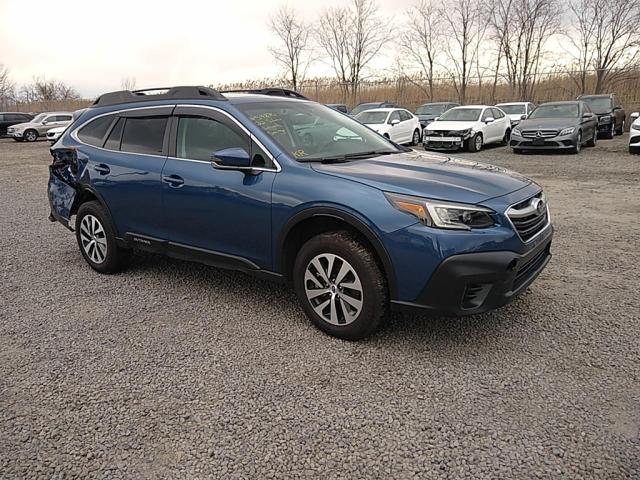 4S4BTAFCXN3155003 - 2022 SUBARU OUTBACK PREMIUM BLUE photo 2