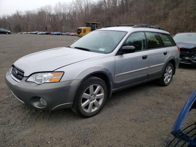 4S4BP61C277316870 - 2007 SUBARU LEGACY OUTBACK 2.5I SILVER photo 1