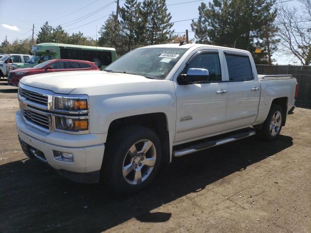 3GCUKTEC3EG433590 - 2014 CHEVROLET SILVERADO K1500 HIGH COUNTRY WHITE photo 1