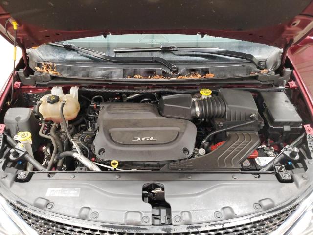 2C4RC1FG5JR365600 - 2018 CHRYSLER PACIFICA TOURING PLUS Bordo foto 12
