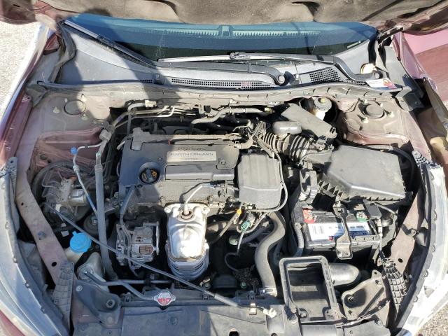 1HGCR2F37EA100499 - 2014 HONDA ACCORD LX BURGUNDY photo 11