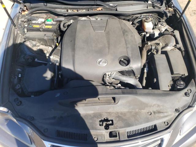 JTHBF1D27E5020912 - 2014 LEXUS IS 250 GRAY photo 11