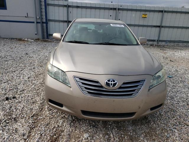 4T1BB46K89U064114 - 2009 TOYOTA CAMRY HYBRID GOLD photo 5