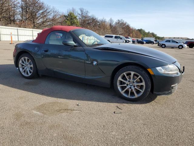 4USBU33537LW71963 - 2007 BMW Z4 3.0 GREEN photo 4