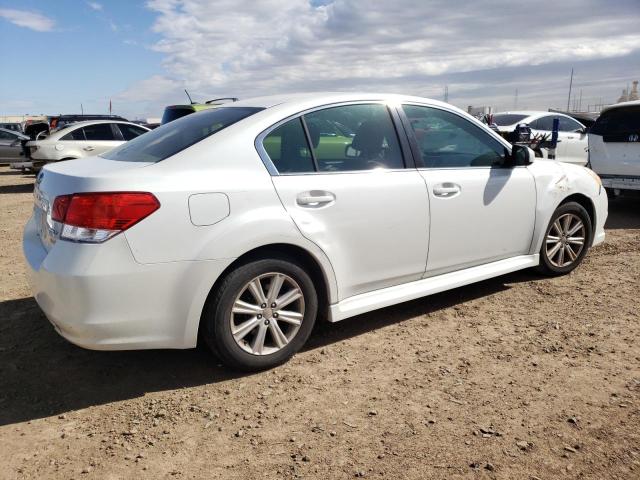 4S3BMBB66A3247761 - 2010 SUBARU LEGACY 2.5I PREMIUM WHITE photo 3