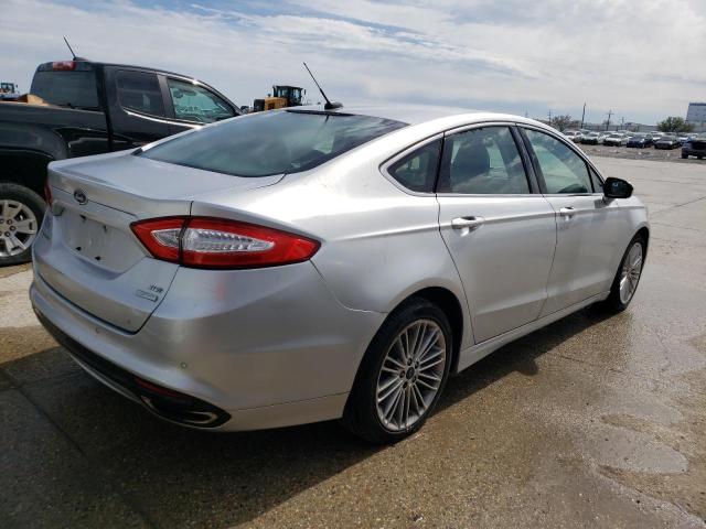 3FA6P0H93FR166276 - 2015 FORD FUSION SE SILVER photo 3