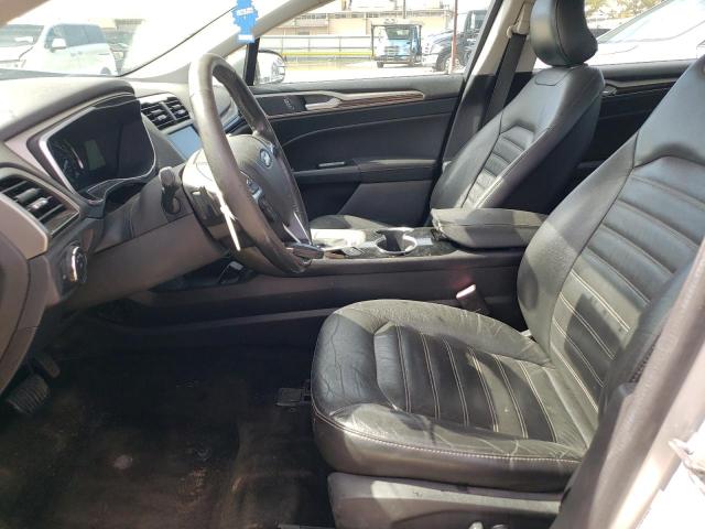 3FA6P0H93FR166276 - 2015 FORD FUSION SE SILVER photo 7