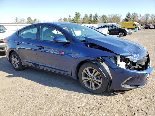 5NPD84LF5HH060596 - 2017 HYUNDAI ELANTRA SE BLUE photo 4