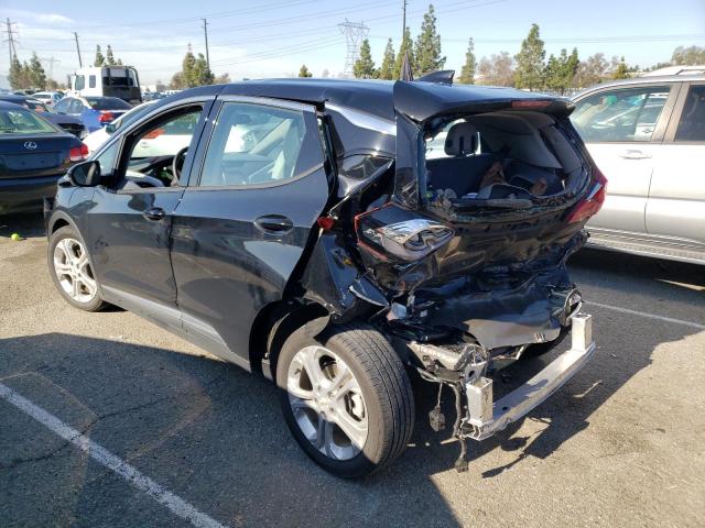 1G1FY6S02L4116311 - 2020 CHEVROLET BOLT EV LT BLACK photo 2