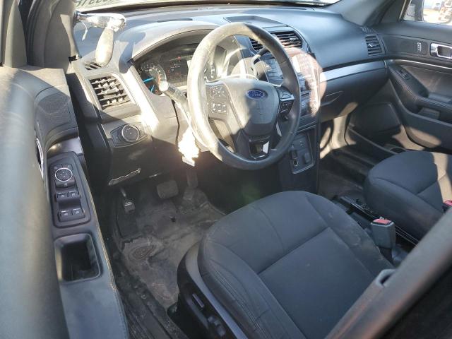 1FM5K8AR2JGB68934 - 2018 FORD EXPLORER POLICE INTERCEPTOR შავი ფოტო 8