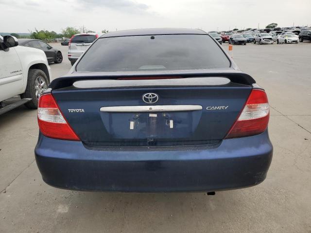 4T1BE32K73U191922 - 2003 TOYOTA CAMRY LE BLUE photo 6