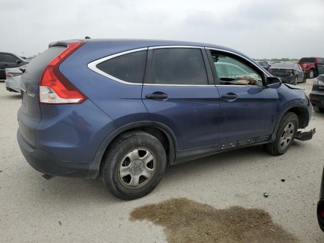 2HKRM4H37EH705762 - 2014 HONDA CR-V LX BLUE photo 3