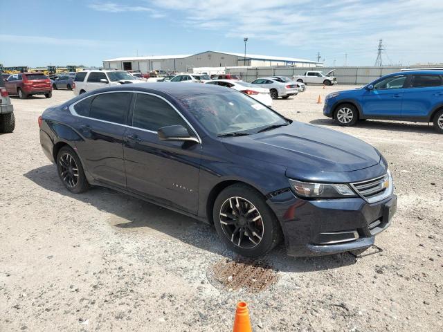 2G11Z5SL3F9227057 - 2015 CHEVROLET IMPALA LS BLUE photo 4