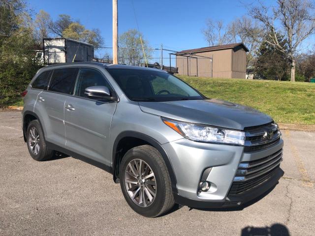 5TDJZRFH4KS571888 - 2019 TOYOTA HIGHLANDER SE SILVER photo 1