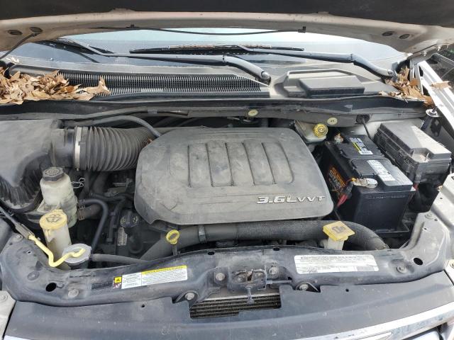 2C4RC1CG4CR181255 - 2012 CHRYSLER TOWN & COU TOURING L SILVER photo 11