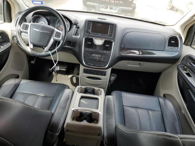 2C4RC1CG4CR181255 - 2012 CHRYSLER TOWN & COU TOURING L SILVER photo 8