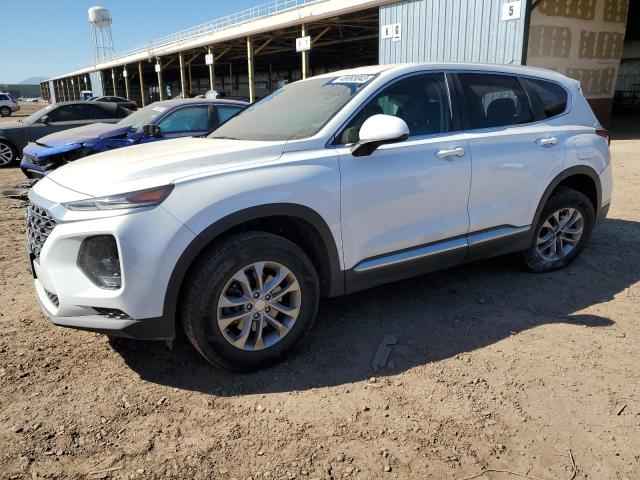 5NMS2CAD9KH098325 - 2019 HYUNDAI SANTA FE SE WHITE photo 1