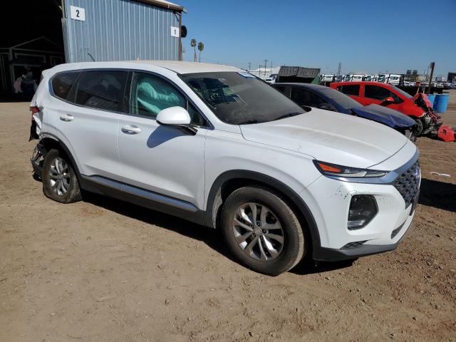 5NMS2CAD9KH098325 - 2019 HYUNDAI SANTA FE SE WHITE photo 4