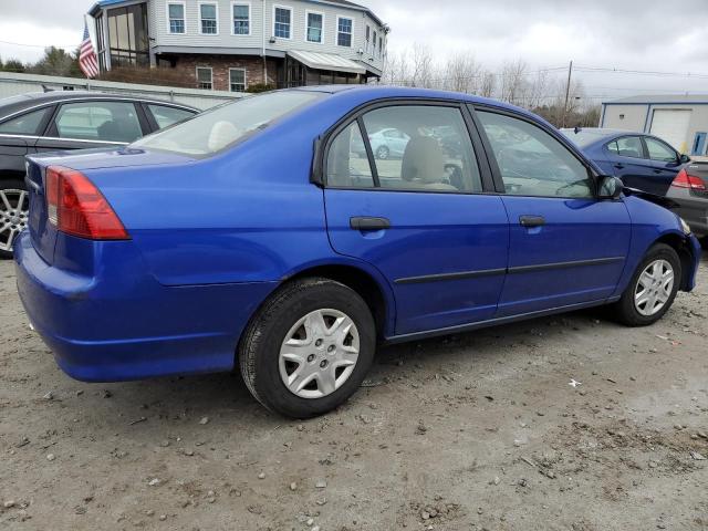 2HGES16324H602781 - 2004 HONDA CIVIC DX VP BLUE photo 3