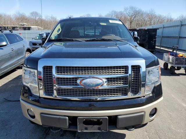 1FTPW14V29KA89063 - 2009 FORD F150 SUPERCREW BLACK photo 5