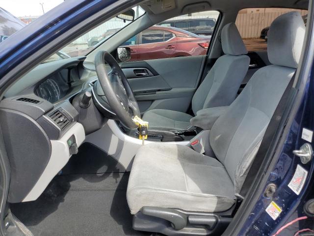 1HGCR2F33DA049260 - 2013 HONDA ACCORD LX BLUE photo 7