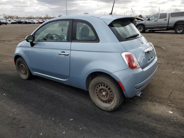 3C3CFFAR8DT514171 - 2013 FIAT 500 POP BLUE photo 2