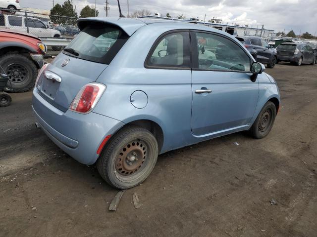 3C3CFFAR8DT514171 - 2013 FIAT 500 POP BLUE photo 3