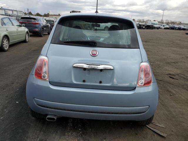 3C3CFFAR8DT514171 - 2013 FIAT 500 POP BLUE photo 6