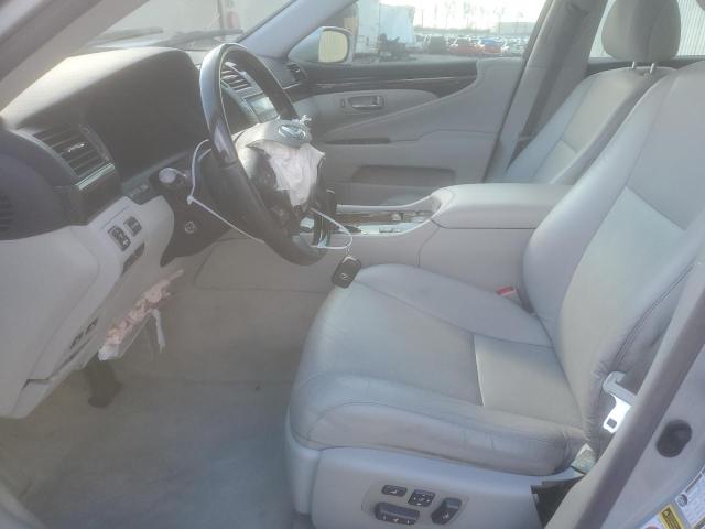 JTHBL46F785069221 - 2008 LEXUS LS 460 SILVER photo 7