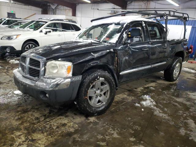 1D7HW48N65S178019 - 2005 DODGE DAKOTA QUAD SLT BLACK photo 1