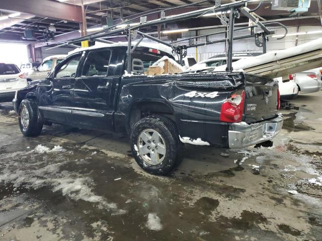 1D7HW48N65S178019 - 2005 DODGE DAKOTA QUAD SLT BLACK photo 2