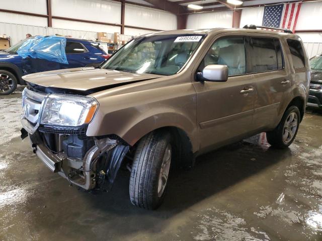 5FNYF4H53BB022149 - 2011 HONDA PILOT EXL TAN photo 1