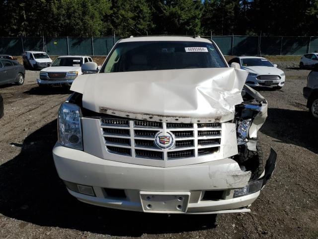 1GYS4EEJ6CR236061 - 2012 CADILLAC ESCALADE HYBRID WHITE photo 5