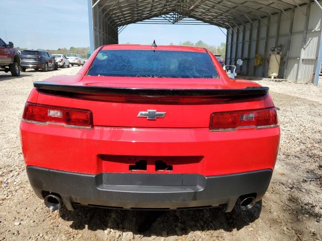 2G1FE1E39E9167970 - 2014 CHEVROLET CAMARO LS RED photo 6