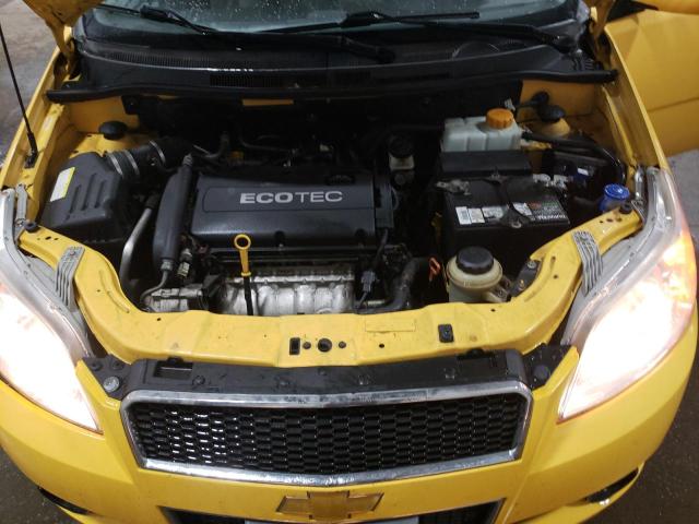 KL1TD6DE4BB116892 - 2011 CHEVROLET AVEO LS 黄色 照片 11