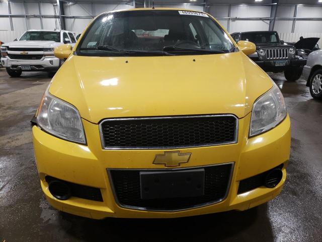 KL1TD6DE4BB116892 - 2011 CHEVROLET AVEO LS 黄色 照片 5